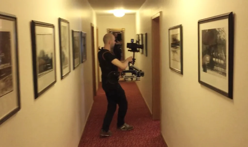 Werbe-Filmproduktion Drehtag